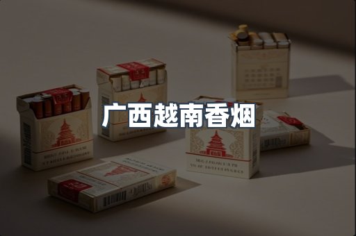 广西越南香烟